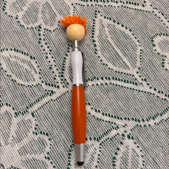 For Linda…Smiley Face Orange Pen - Picture 3 of 3